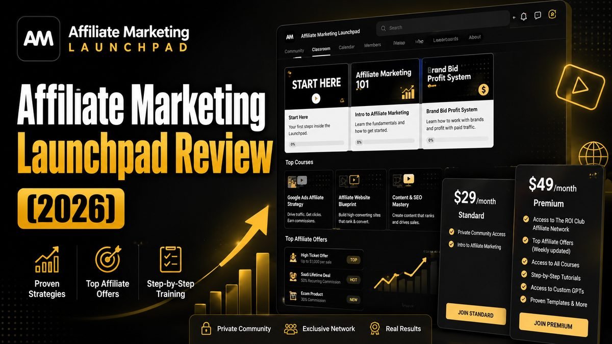 Affiliate Marketing Launchpad Skool review 2026: pricing tiers and classroom modules, scored by AI Insider Edge