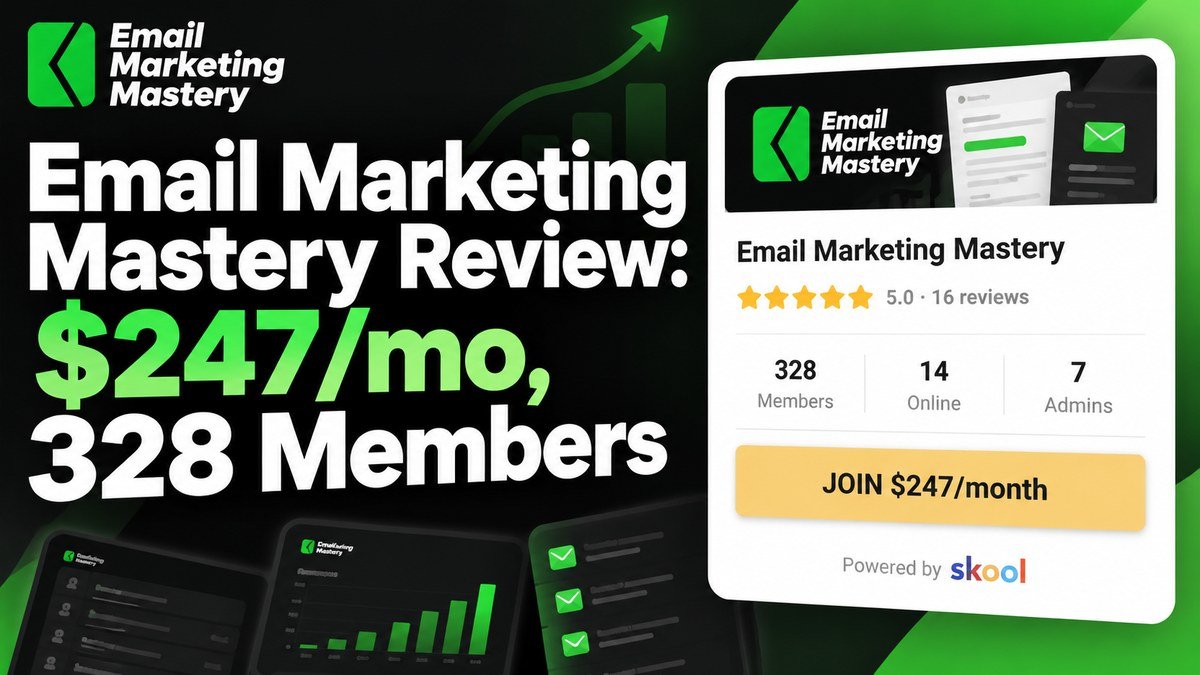 Email Marketing Mastery Skool review 2026, Max Sturtevant ecommerce email community