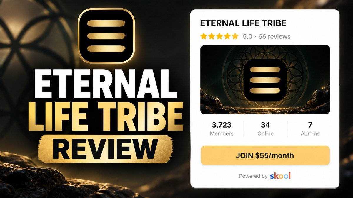 ETERNAL LIFE TRIBE Skool review 2026, Samuel B. Lee spirituality community