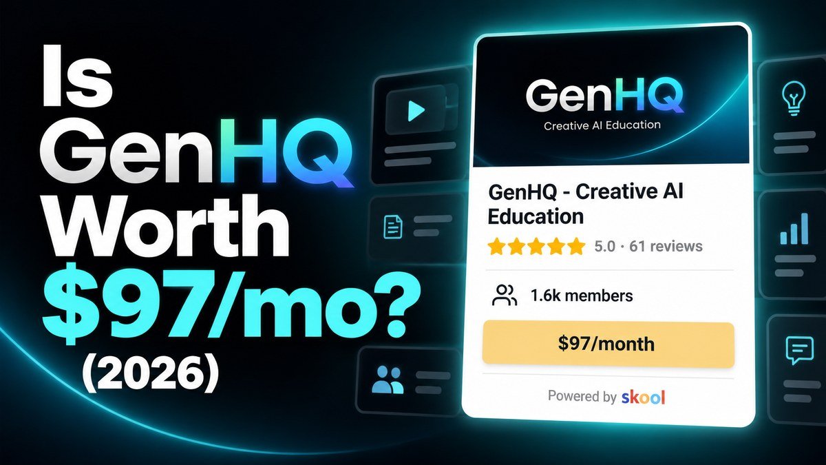 GenHQ Creative AI Education Skool review 2026, Rourke Sefton-Minns