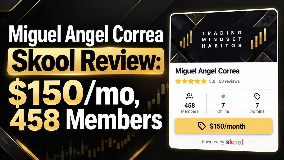 Miguel Angel Correa Comunidad Crece Skool review 2026, Spanish language trading community from Puerto Rico