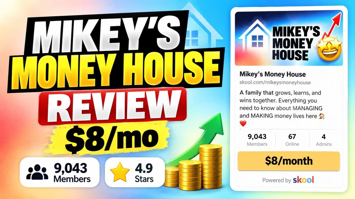 Mikey's Money House Skool review 2026, Mikey Caloca personal finance community