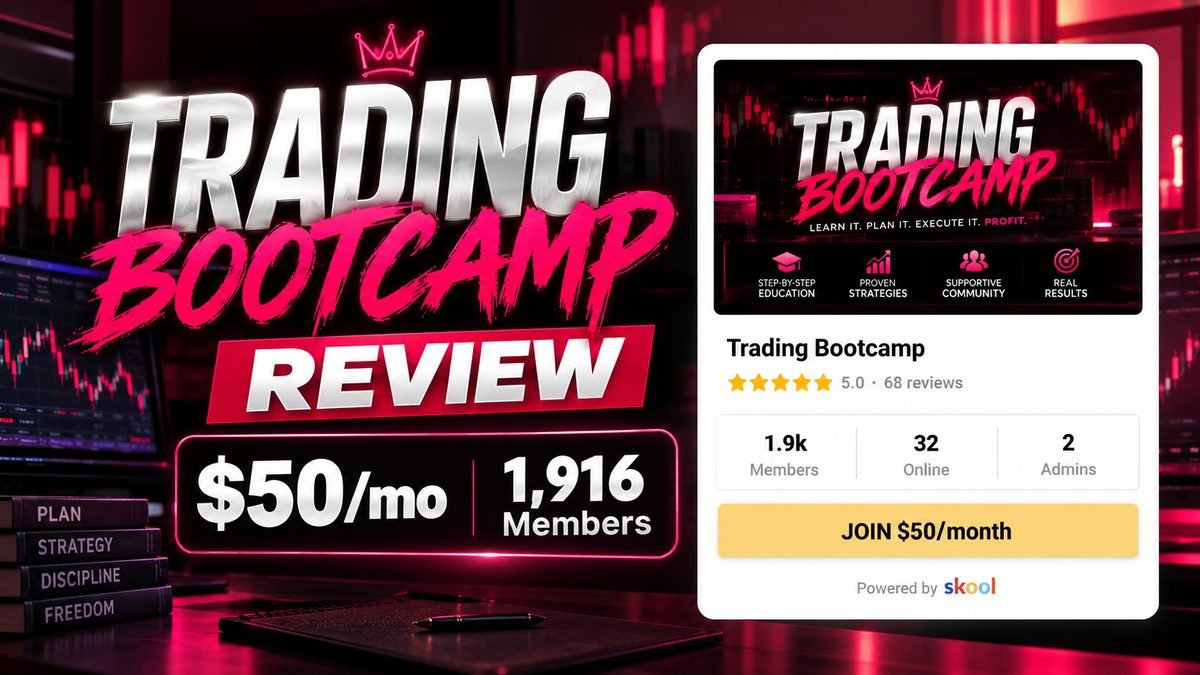 Trading Bootcamp Skool review 2026, Ym Babie stock and options trading community